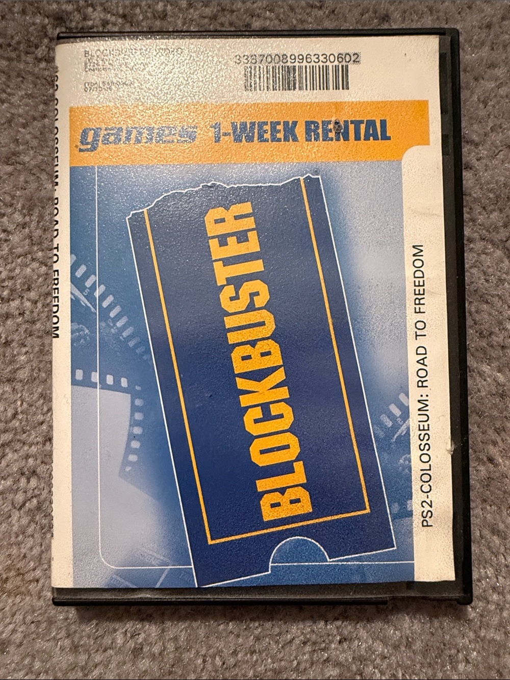 Blockbuster game rental Colosseum: Road to Freedom for PlayStation 2 game
